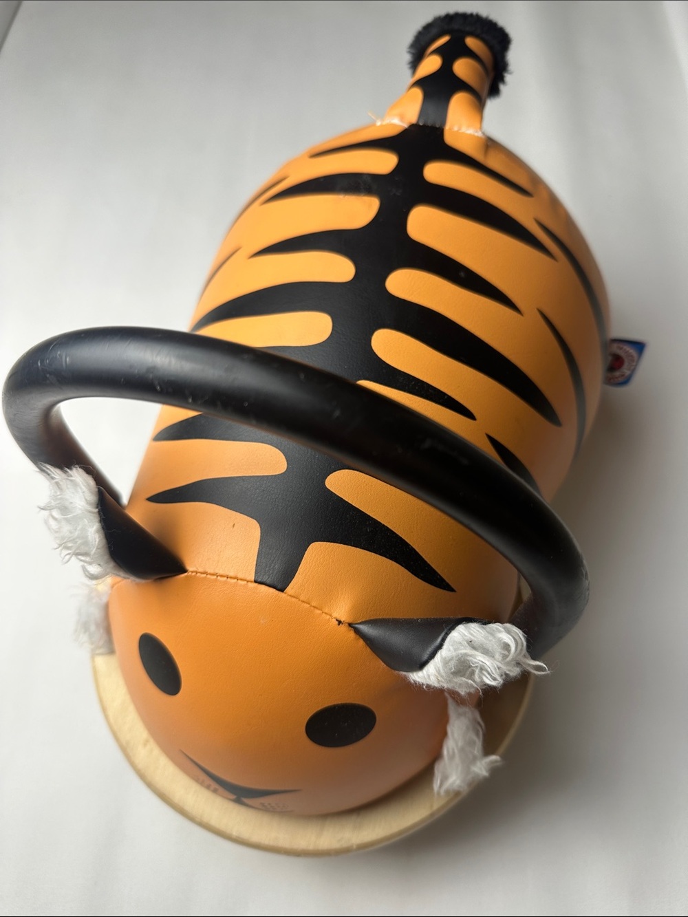 Children's Tiger Ride-On Toy - Orange & Black tiger wheely bug